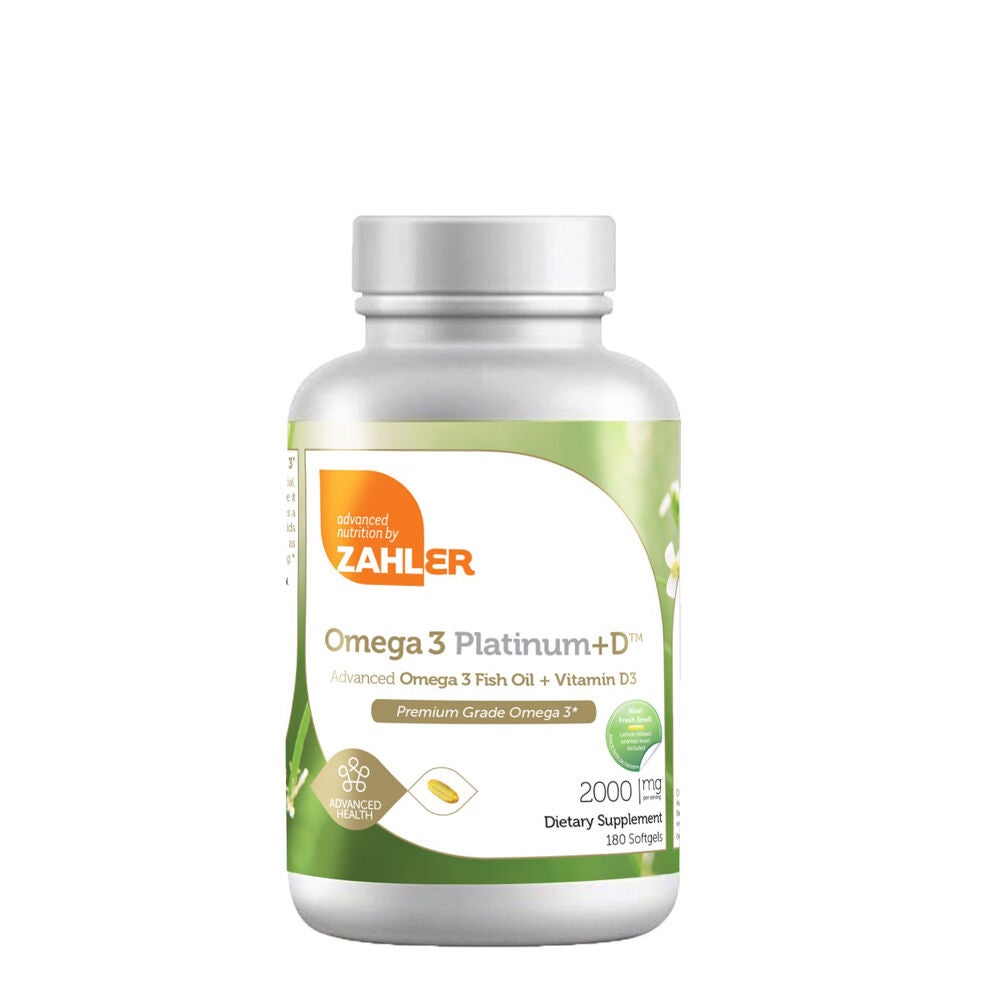 Omega 3 Platinum+D- 180 Softgels (90 Servings) | GNC